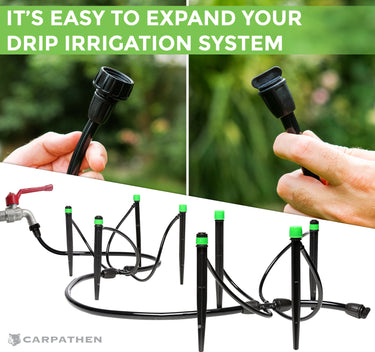 It's easy to expand your drip irrigation system